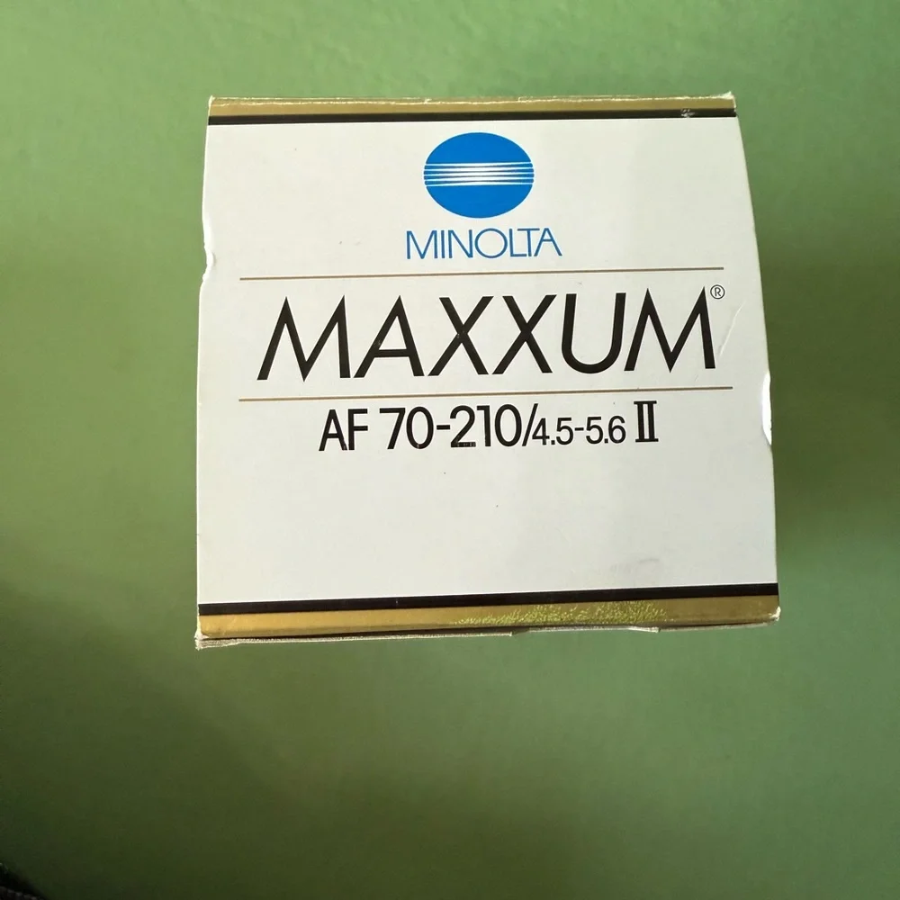 Maxxum AF 70-210mm f/4.5-5.6 II Camera Lens - Black